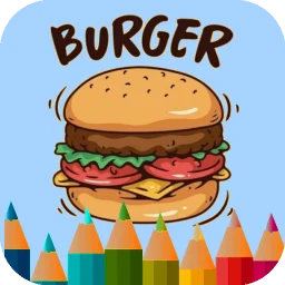 Symbol von Hamburger coloring game